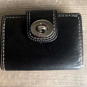 Coach Black Leather Wallet